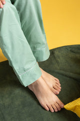 Dusty Rose Kurta Set with Floral Print Dupatta