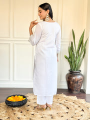 Lilac Kurta Set with Sequin Work